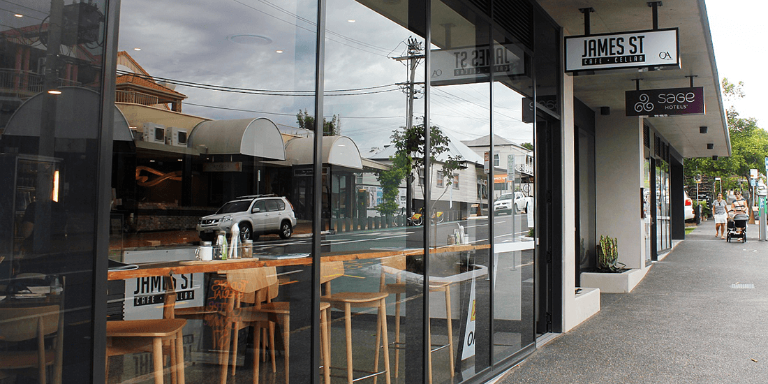 James St Cafe and Cellar Fortitude Valley cafe and