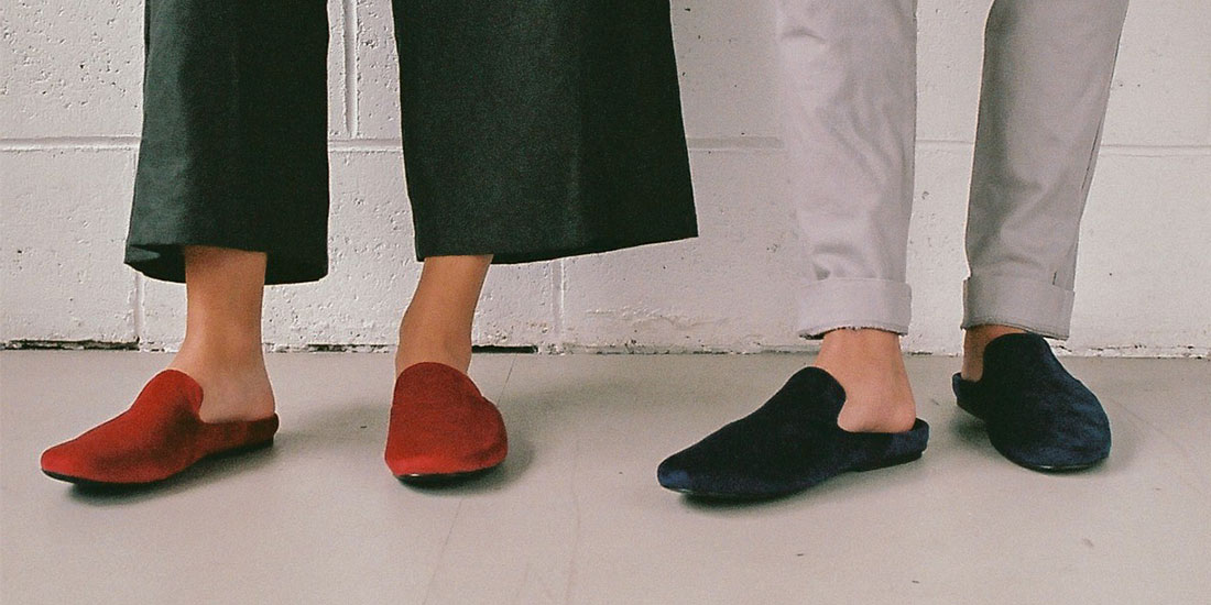 Bertie slippers | Unisex shoes | Gentlefolk | The Weekend Edition
