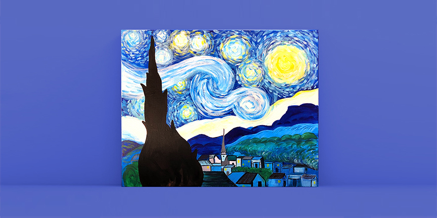 Paint and Sip Class – Van Gogh's Starry Night | Events | The Weekend ...