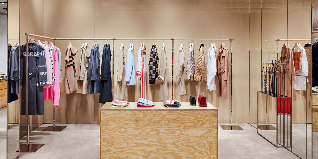 Burberry showcases new creative vision at its new store in QueensPlaza ...