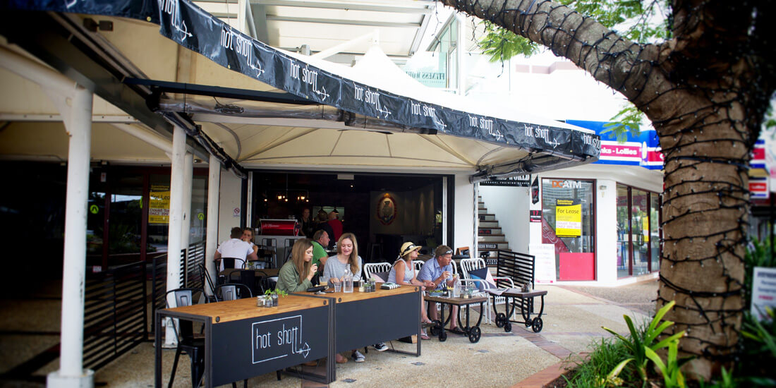 Hot Shott Cafe Main Beach The Weekend Edition Gold Coast