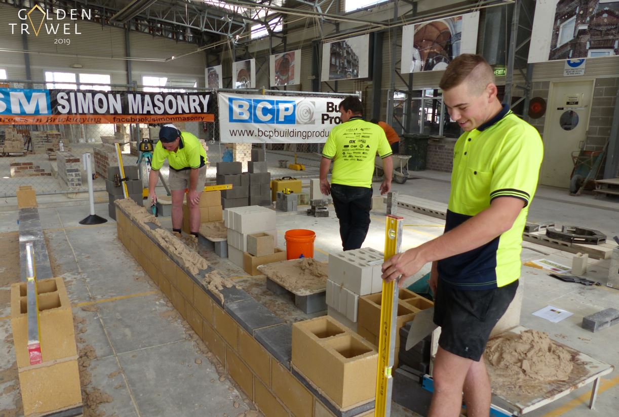 golden trowel bricklaying