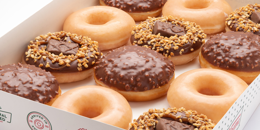 Krispy Kreme has joined forces with confectionary icon Snickers to release ...