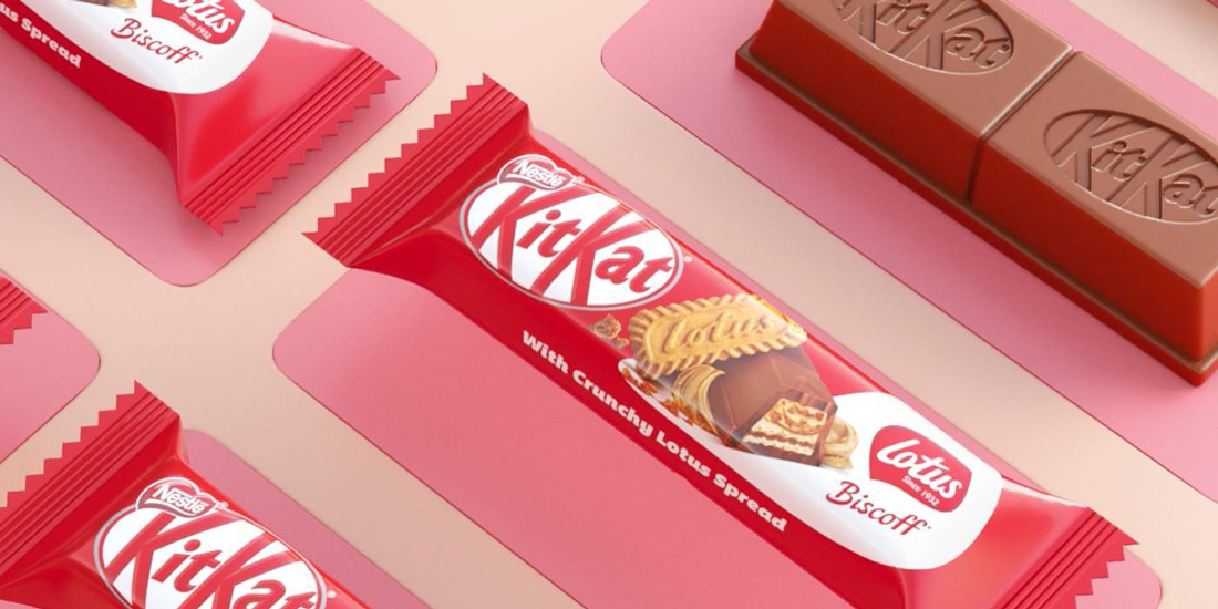 We just discovered Biscoff Kit Kats exist and we're desperate to try them